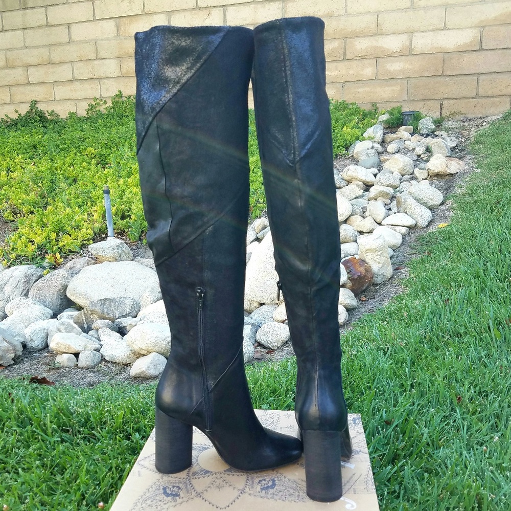 Sexy & Chic Free People OTK Boots - Picture 6 of 8